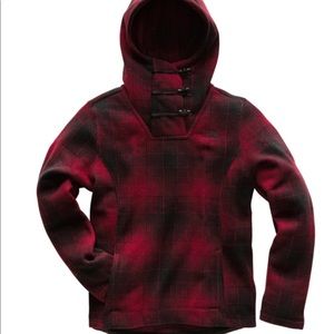 the North Face Buffalo Plaid winter fleece